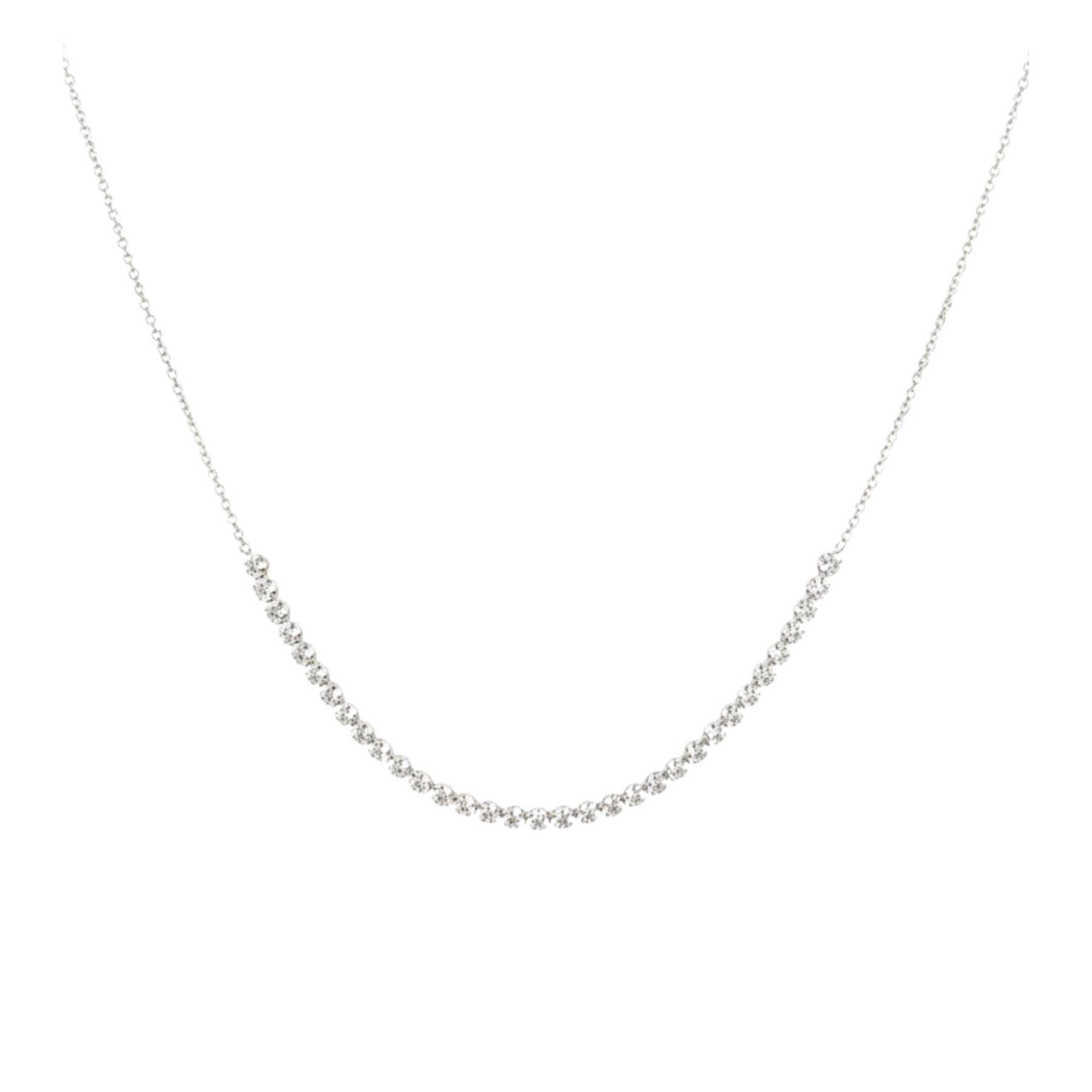 Tennis Necklace .55 cts