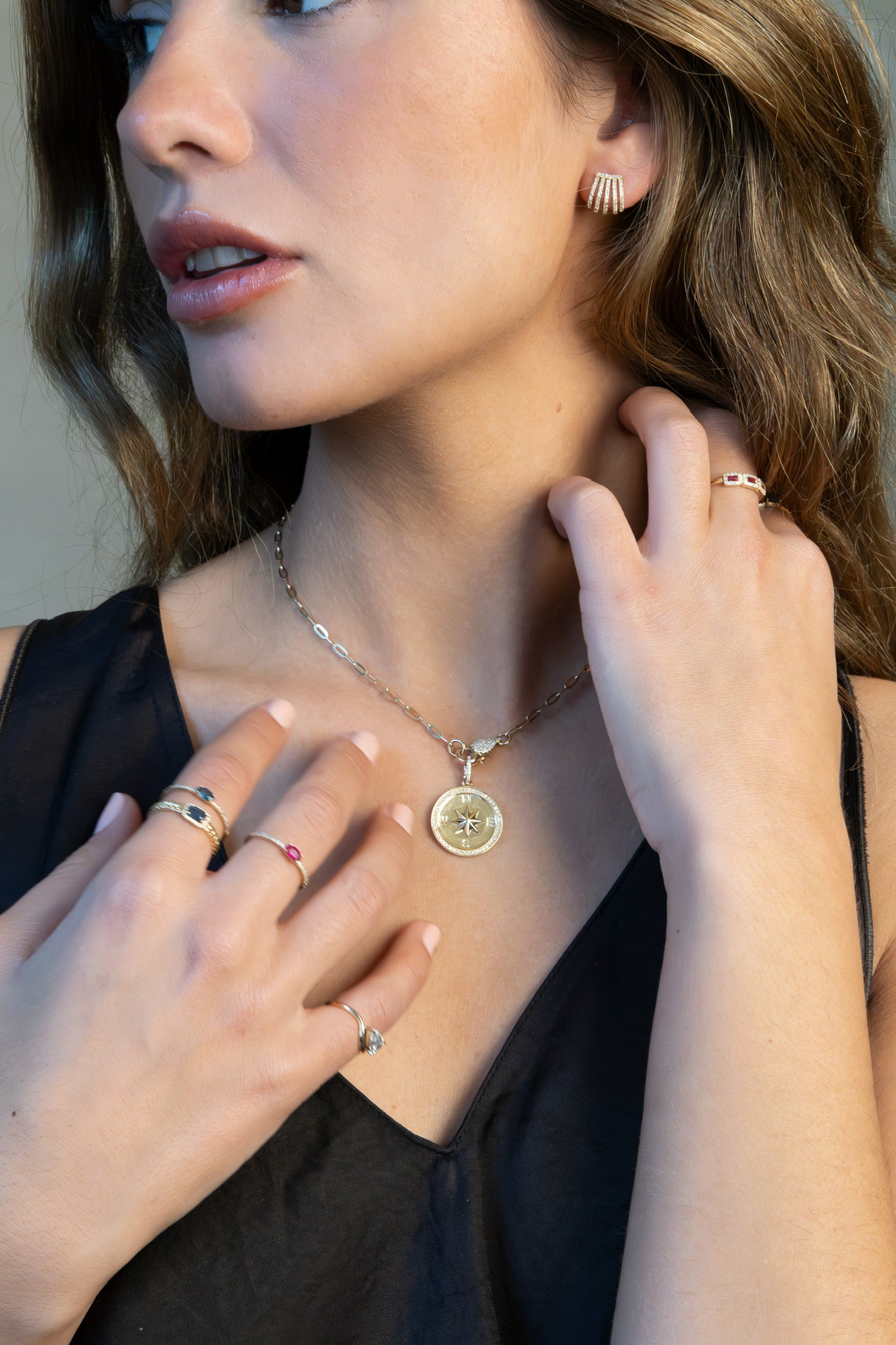 Compass Charm