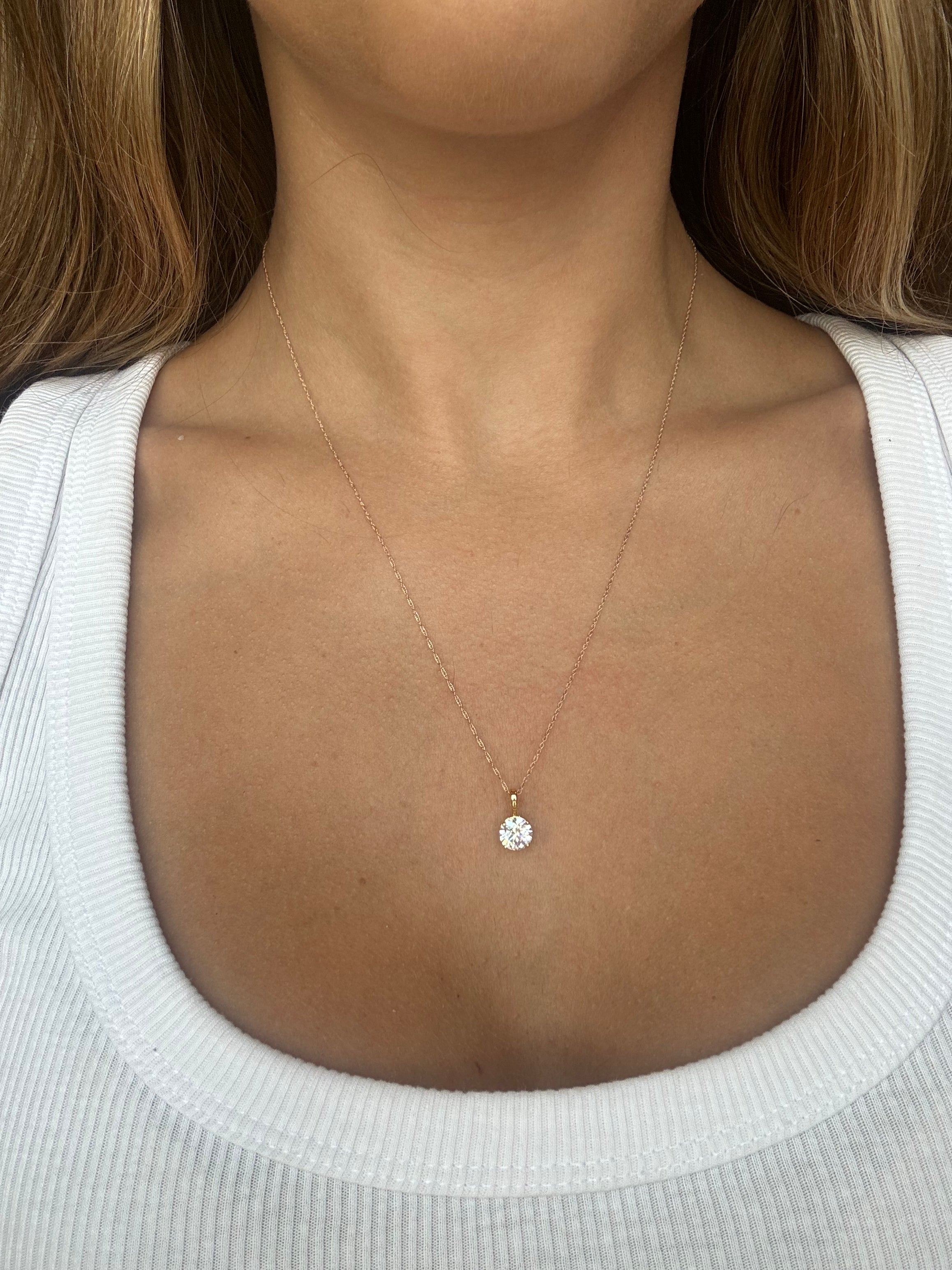 Solitaire Lab Diamond 1 ct