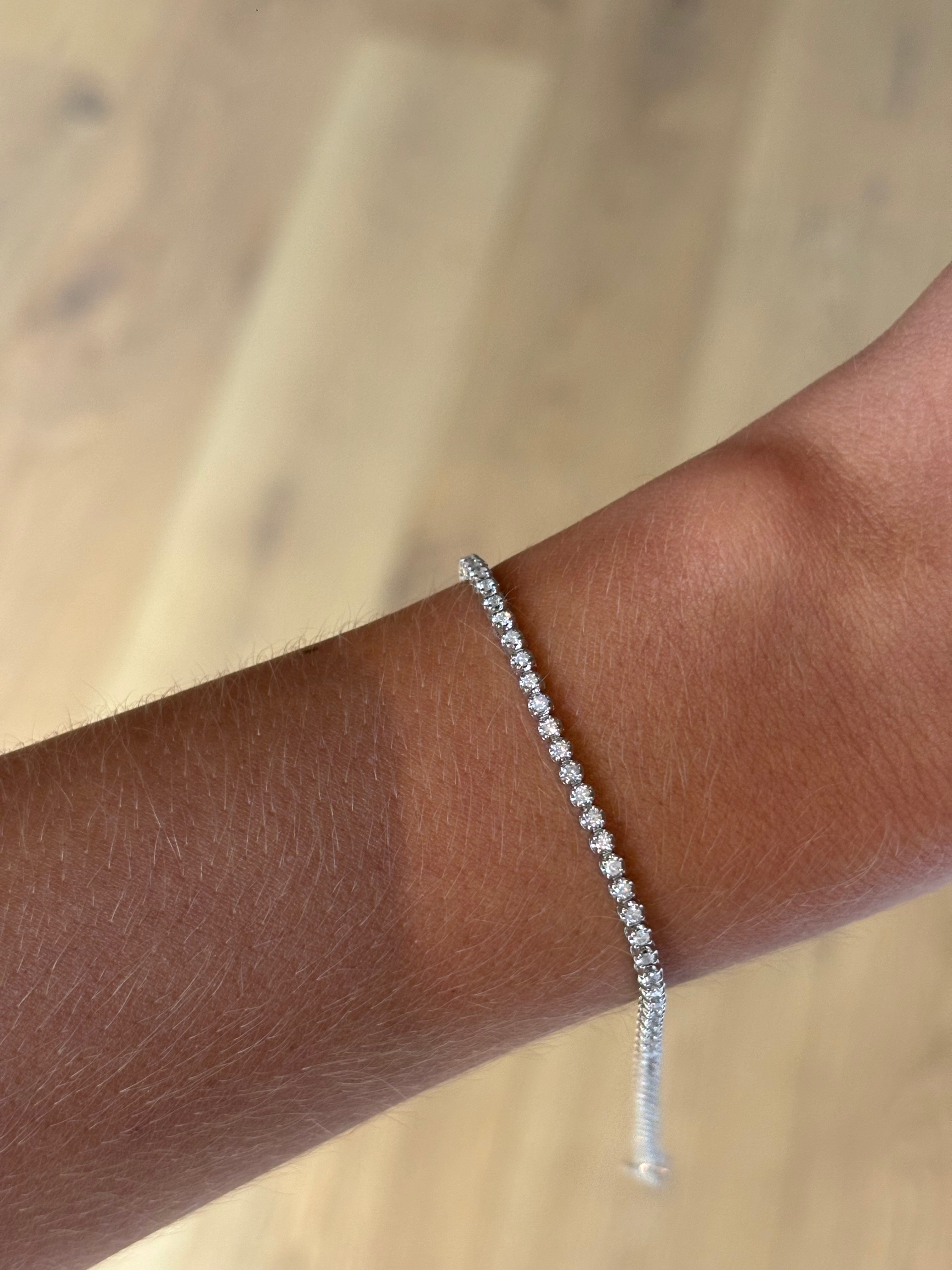Tennis Bracelet 1.5 cts WG