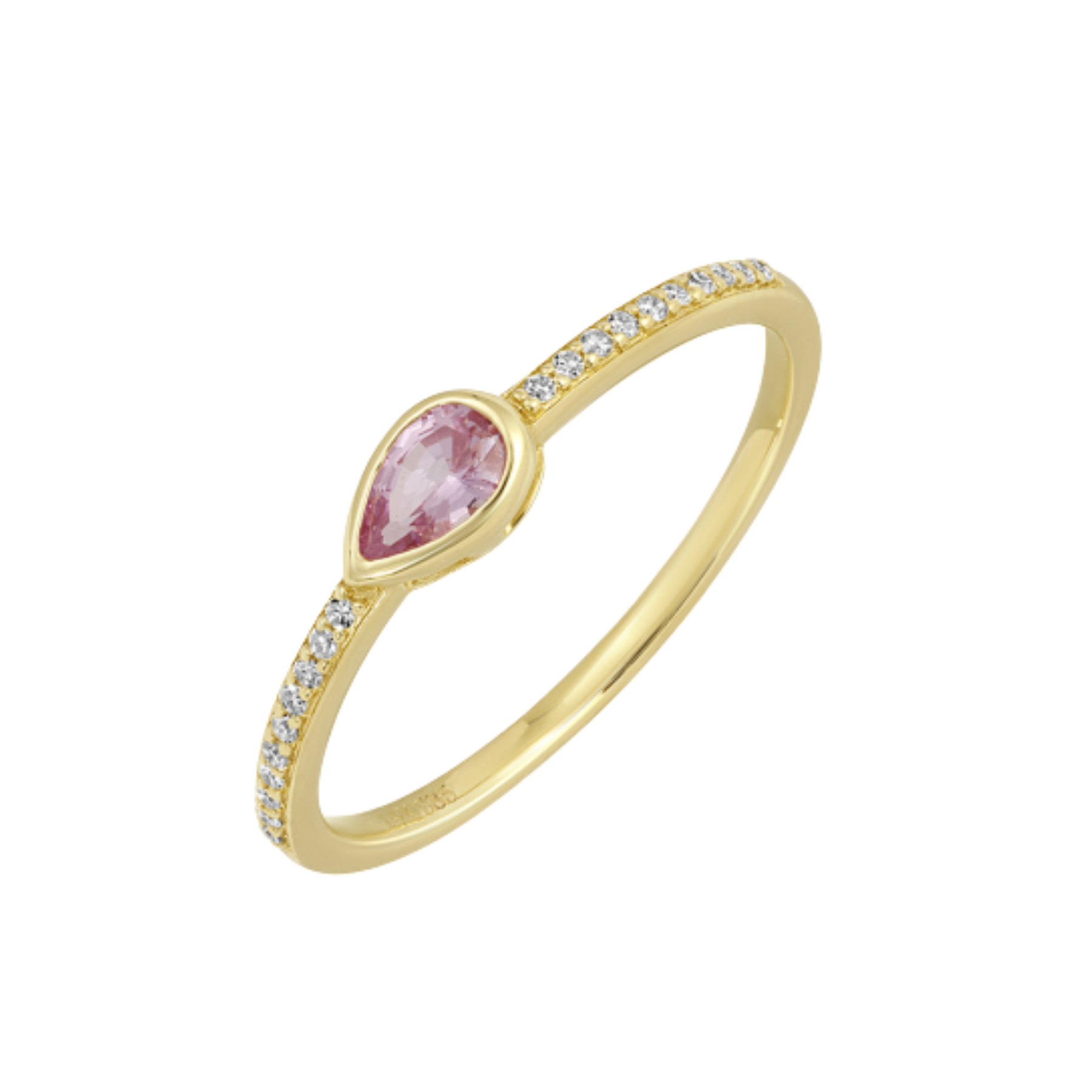 Pink Sapphire Ring