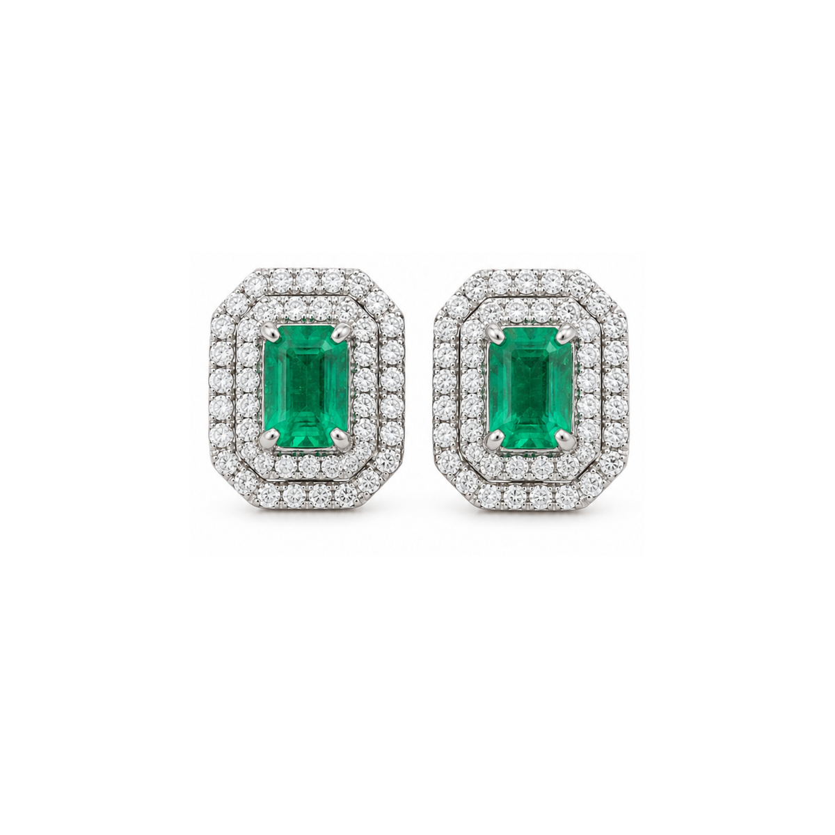 Paulina Emerald Earrings